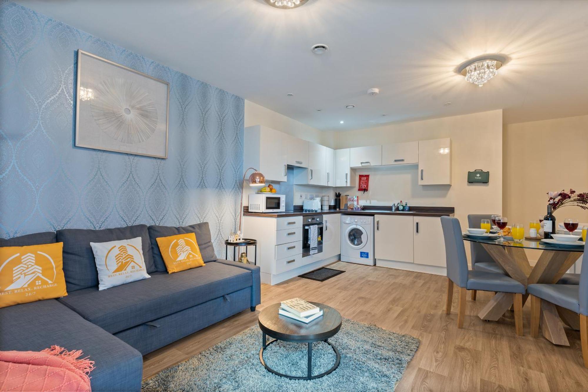 247 Serviced Accommodation In Telford 2 Bedroom Apartment Extérieur photo